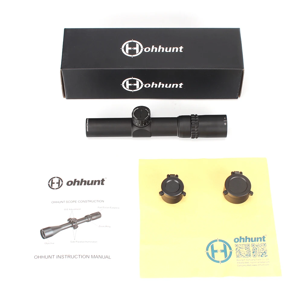 Ohhunt Guardian 4 5x24 Охотничья винтовка прицел 30 мм трубка тактическая Оптика 1/2 полумил