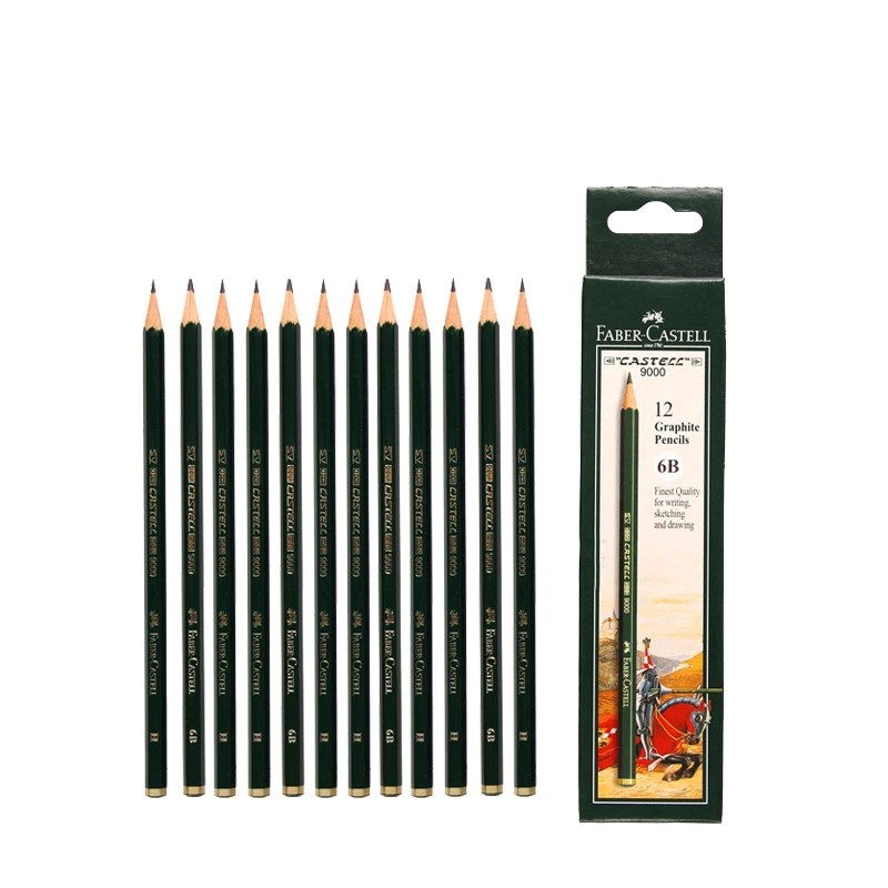 JIANWU 12 шт./компл. Faber Castell 9000 Расширенный карандаш для рисования