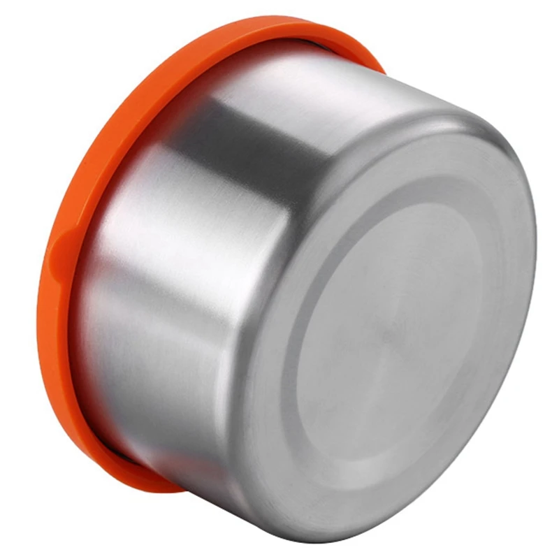 1 шт. портативный кухонный контейнер для продуктов миска из нержавеющей стали с