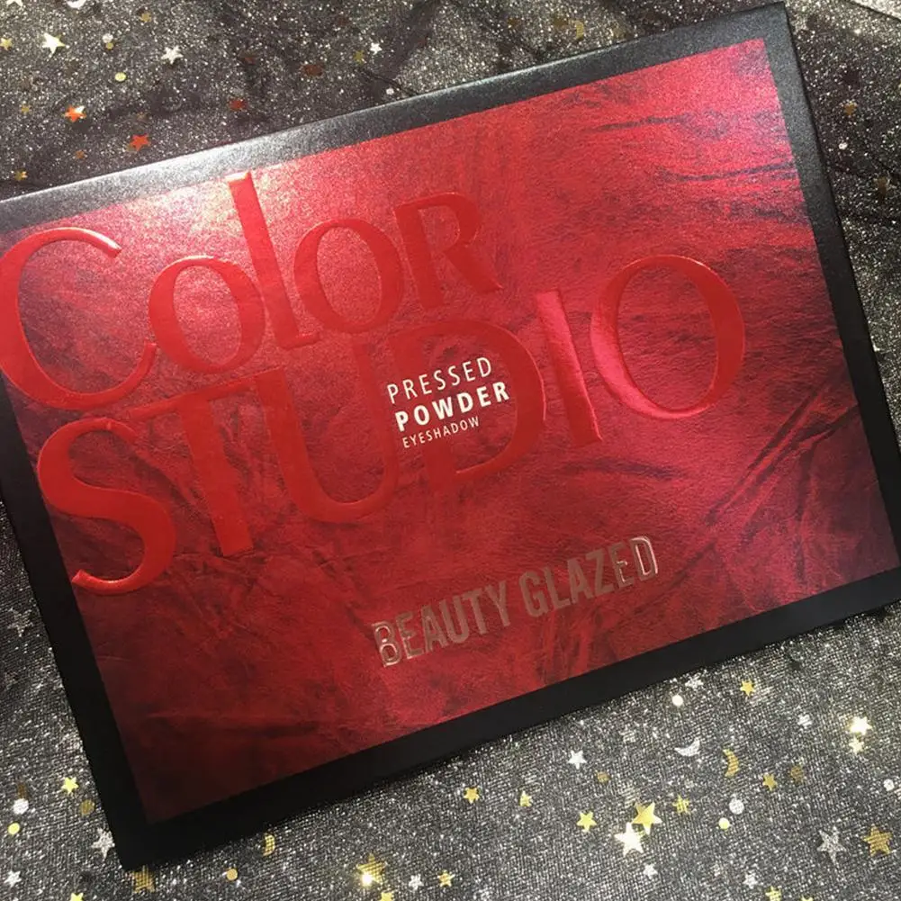 BEAUTY GLAZED 35 оттенков тени для век Палитра Алмазная хайлайтер мерцающие матовые