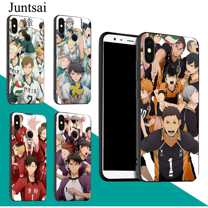 Haikyuu! Чехол для волейбольной команды Red mi Note 9 Pro 9S 8T 8 9A 9C Mi 9T 10 Lite POCO X3 Couqe|Бамперы| |