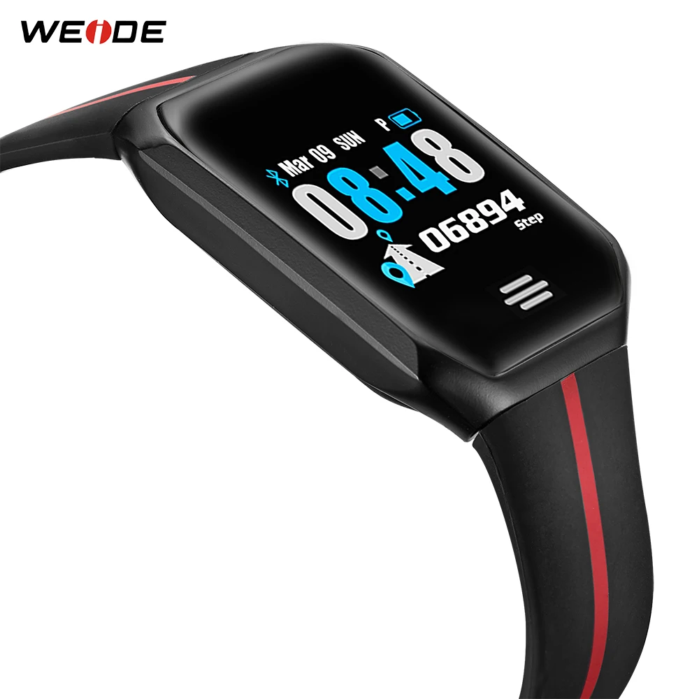 WEIDE man Спортивные Bluetooth Смарт-часы Android-телефон звонок пульсометр давление шаг сна