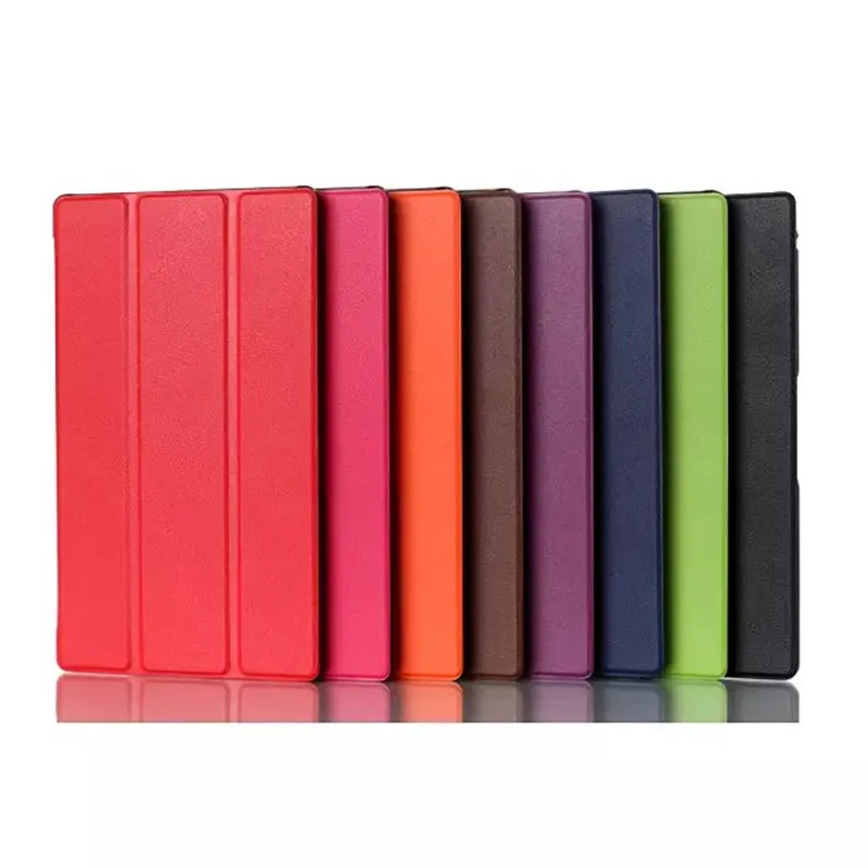 Магнитный кожаный чехол книжка с подставкой для Sony Xperia Z3 Tablet Compact 8 ''Tablet Folio Case