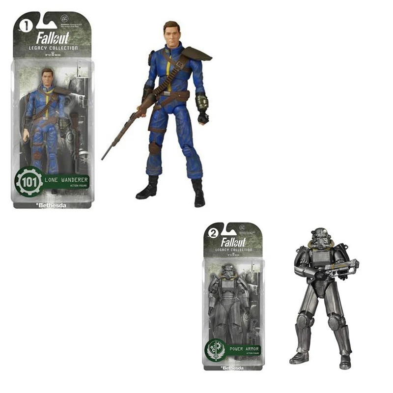 Экшн фигурка Fallout 4 из ПВХ 2 шт./лот|Игровые фигурки и трансформеры| |