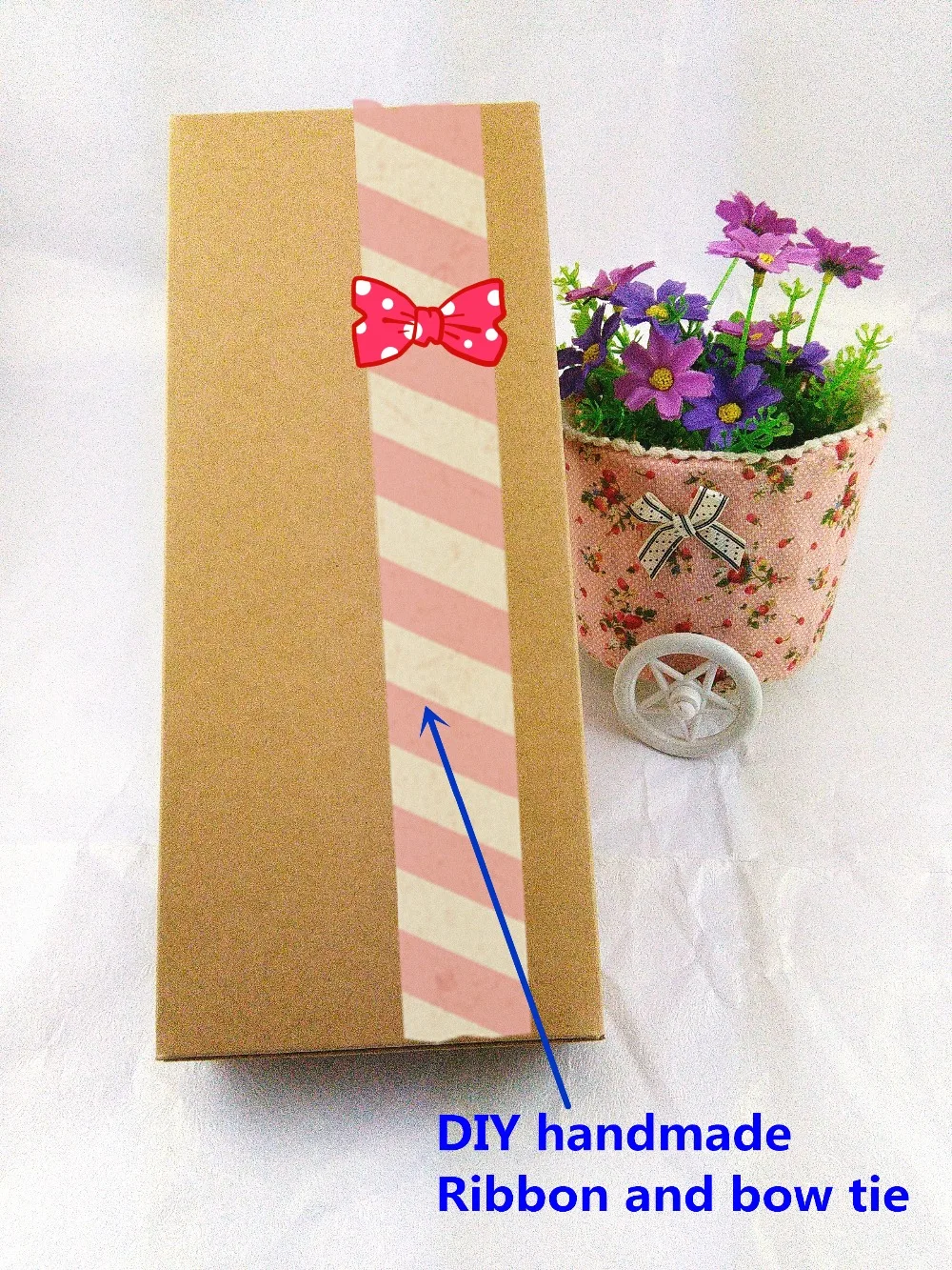 

DIY Handmade Gift boxes 29X12.3X4cm bigger Kraft Paper Gift box Blank Packaging Cardboard Box for Ornaments/Scarf/Tie12PCS/Lot