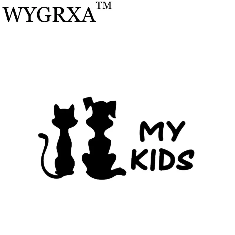 Мои дети собака автомобиля наклейки виниловые украшения кошка | Автомобили и