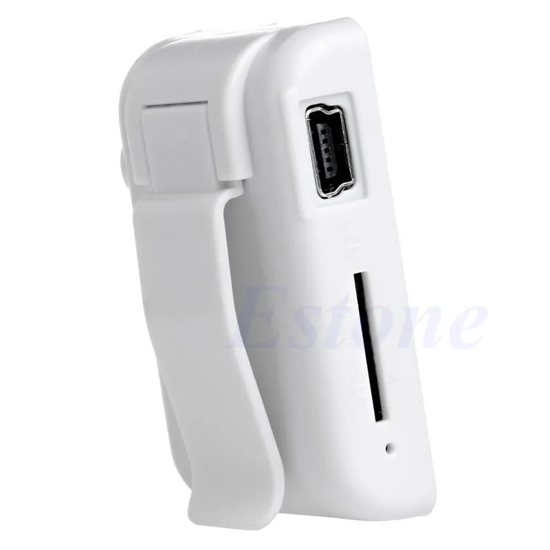 1 шт. мини зажим USB портативный музыкальный mp3 плеер Поддержка 32 ГБ Micro SD TF карта +