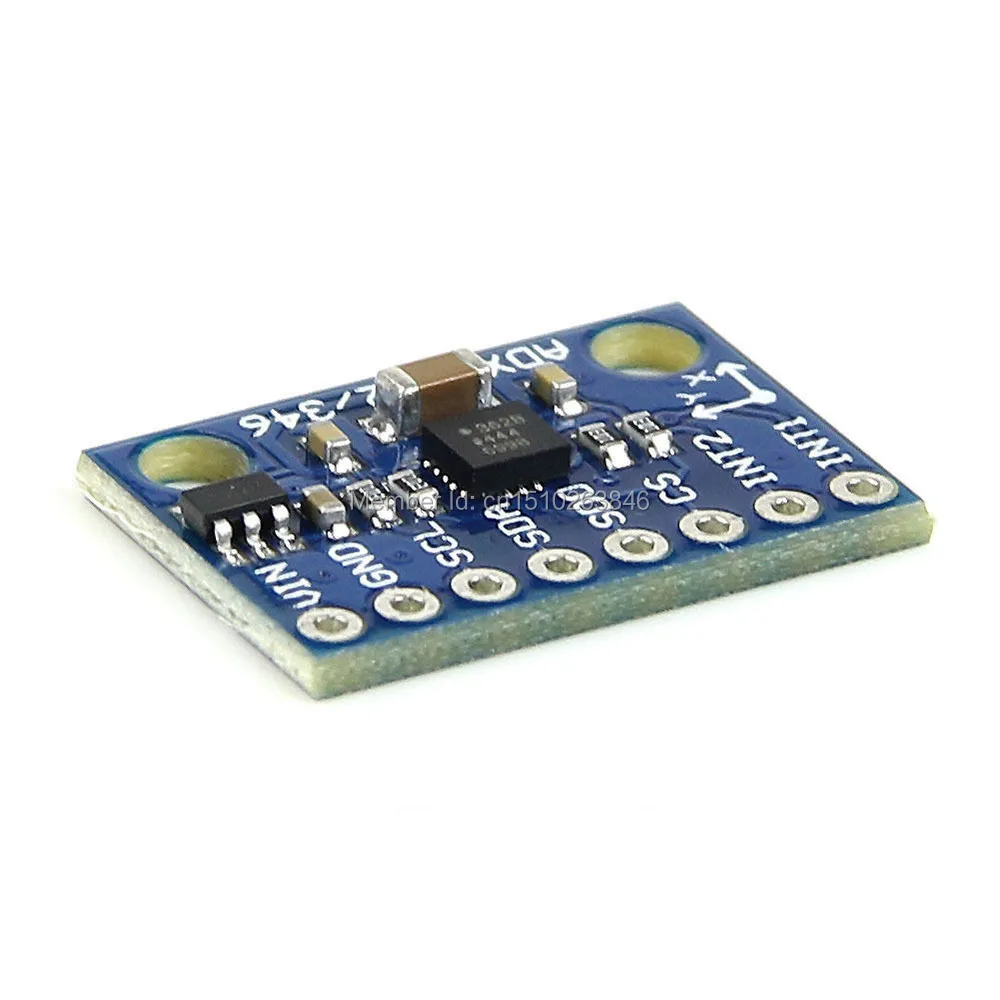10 шт. WS16 цифровой SPI ADXL362 3 оси 100 Гц MEMS акселерометр датчик ускорения для разъема