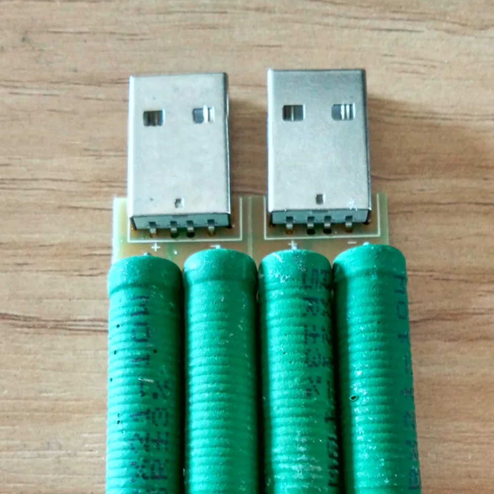1 шт. USB резистор DC электронная нагрузка с переключателем Регулируемый 2 тока 5 В 1A/2A емкость батареи напряжение разряда сопротивление тестер