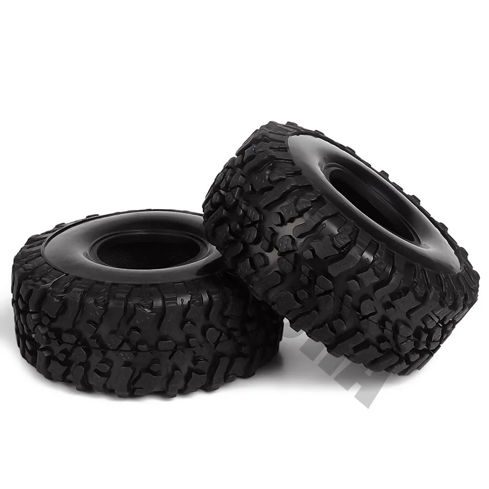 INJORA 4 шт. 120*45 мм 1,9 резиновые шины колеса шины для 1/10 RC Гусеничный Traxxas TRX4 осевой SCX10 90046