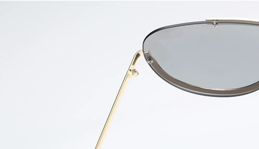 Цельные УНИКАЛЬНЫЕ Солнцезащитные очки с запахом женские крутые оверсайз