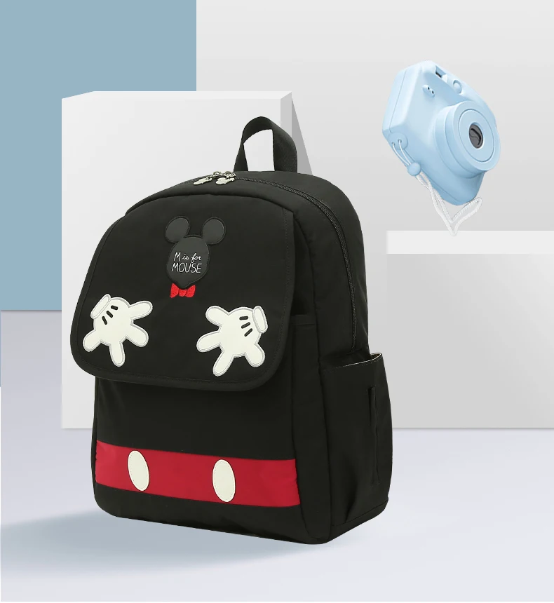 Disney, сумка для мамы, женская, многофункциональная, подгузник, детская, USB, бутылка, изоляция, сумка для беременных, большая емкость, рюкзак для подгузников, красный