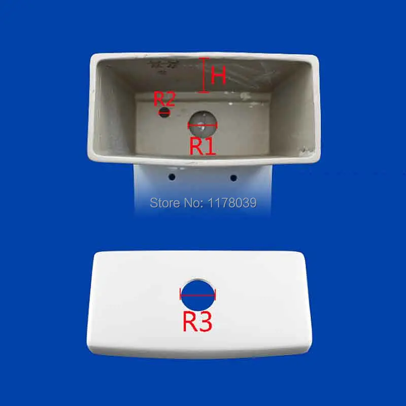 19 см цельные сливные клапаны для туалета подходят резервуара воды высотой 23