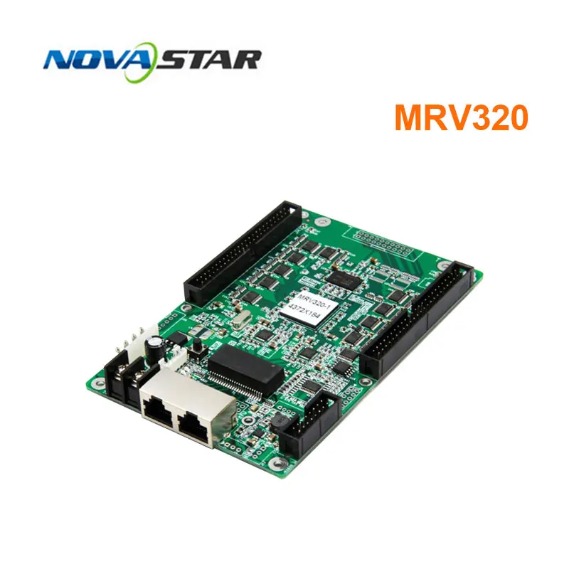 Nova mrv320 светодиодный видеоэкран контроллер MRV320 rgb led видео дисплей синхронный