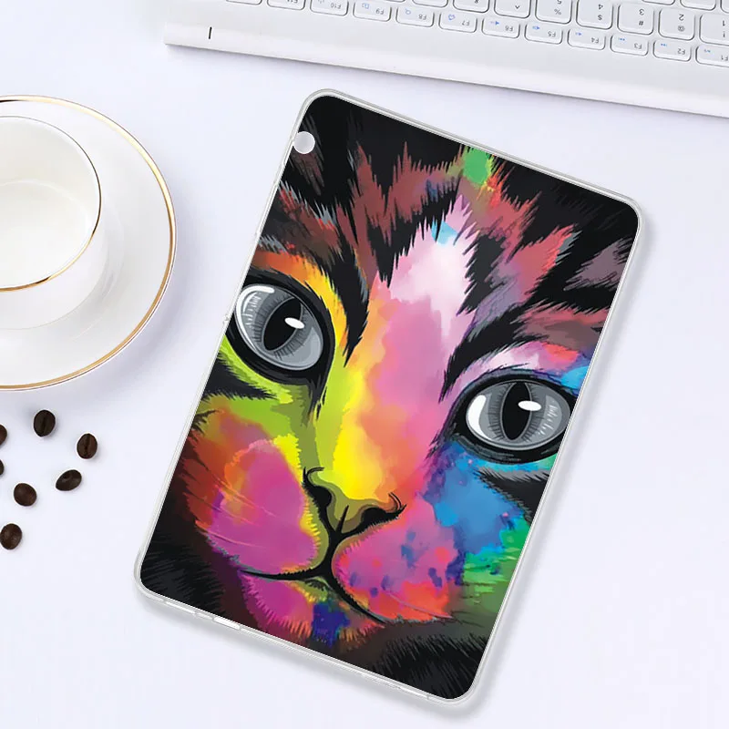 Z009 Планшетный чехол s для huawei MediaPad C5 T5 10,1 дюймов Мягкая силиконовая задняя накладка из ТПУ чехол BZT-W09/BZT-AL00 T5 10 AGS2-W09/L09/L03/W19 - Цвет: Z009
