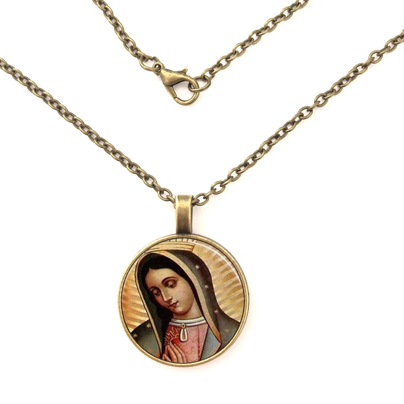 Женское ожерелье с подвеской в стиле стимпанк винтажное ювелирное изделие Mary Sacred