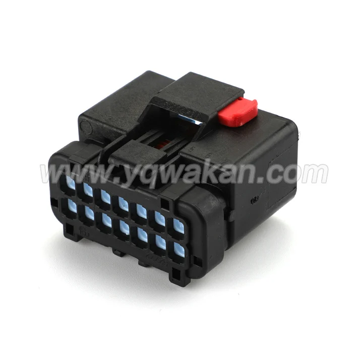 

Free shipping 5sets 14pin female electrical wire harness plug plastic connector HD142A-2.8-21