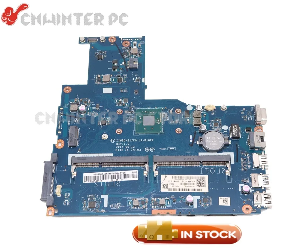 NOKOTION 5B20G46149 ZIWB0 B1 E0 LA B102P материнская плата для Lenovo B50 30 ноутбука SR1W2 N3530 CPU DDR3|main