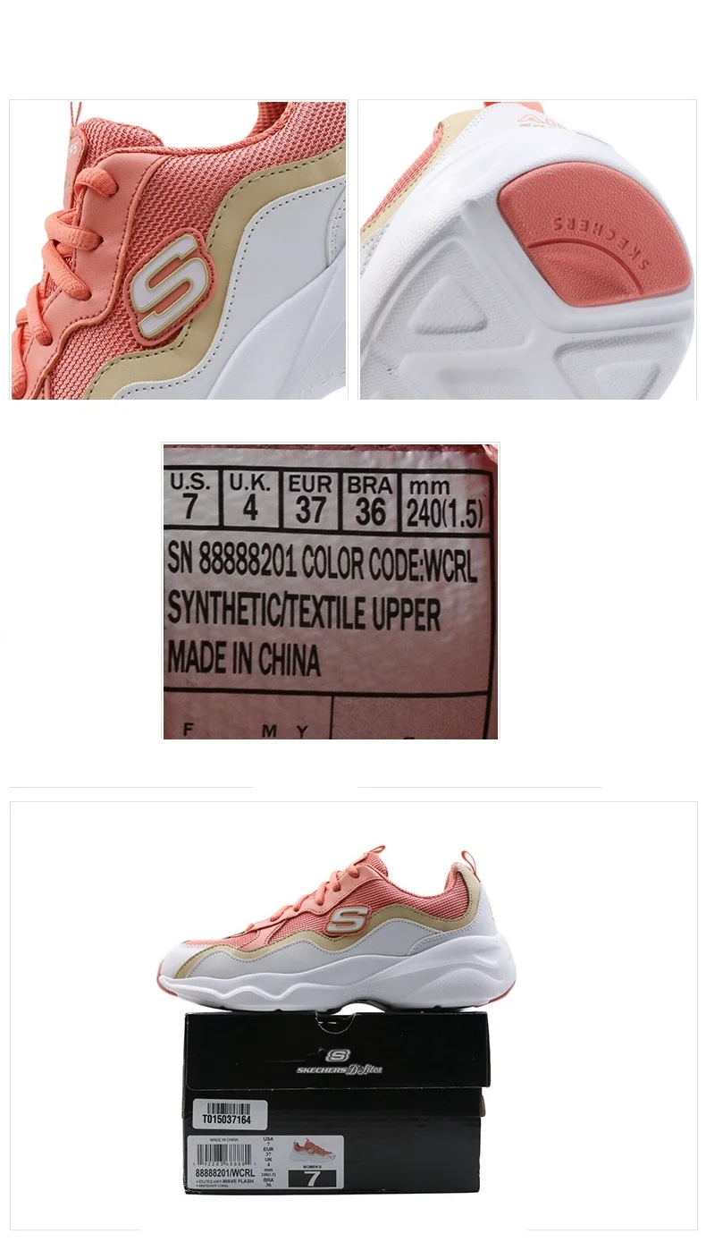 Skechers/Новое поступление; женская прогулочная обувь; Женская дышащая удобная Уличная обувь с сеткой; zapatillas deporte mujer; 88888201-WCRL