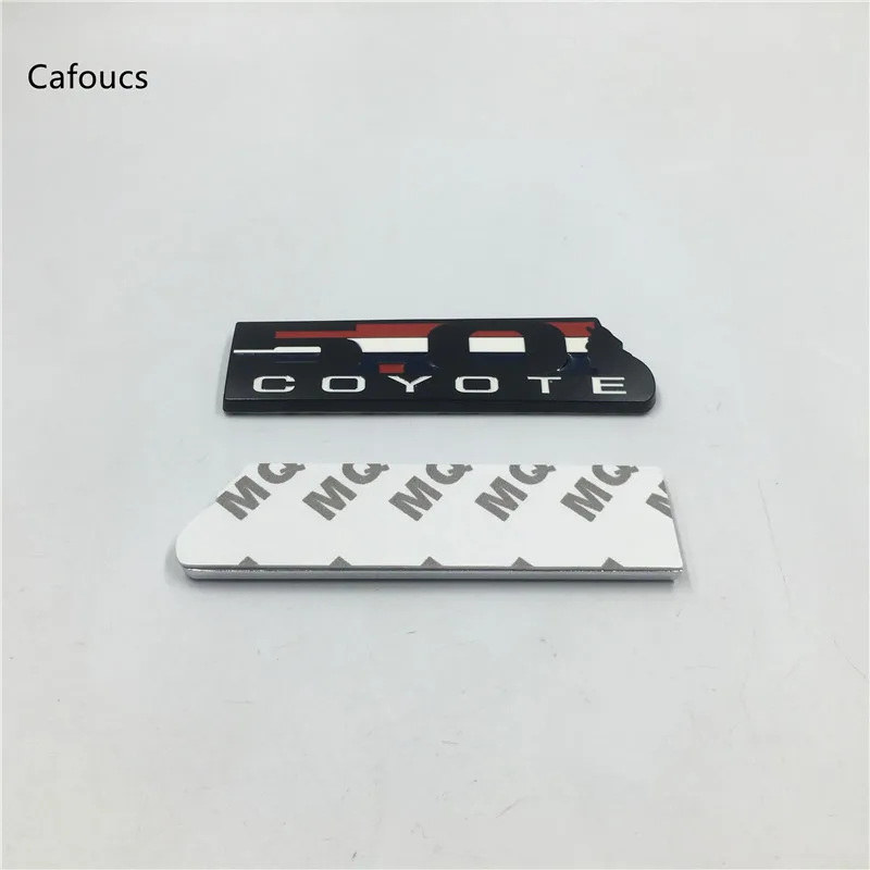 Cafoucs 2011-2018 для Ford Mustang GT F-150 Boss 302 5 0 КАЙОТ Эмблема Fender Стикеры | Автомобили и