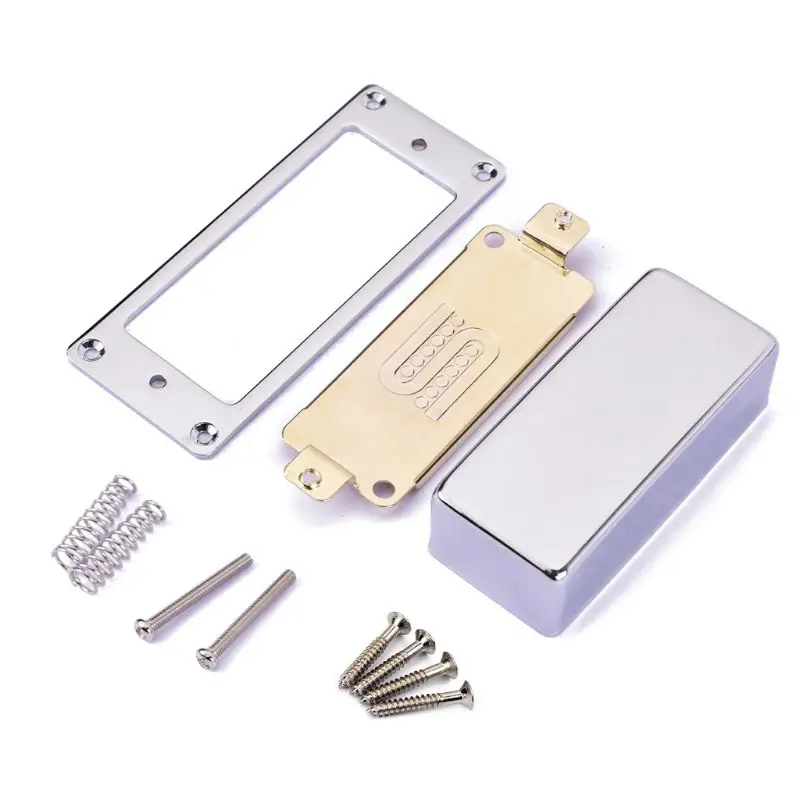 Набор чехлов для гитарного пикапа серебристого цвета GB LP Mini Humbucker Pickup|Детали и