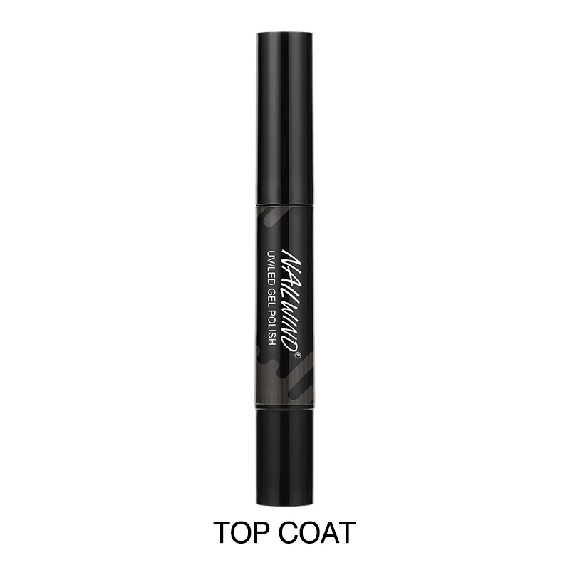 TOP COAT NAILWIND 5 мл Гель-лак для ногтей 31-60 Гибридный гель лак для ногтей ручка Гель-лак для ногтей Дизайн ногтей маникюр замочить от Полупостоянный UV светодио дный лампы грунтовка для ногтей - Цвет: TOP COAT