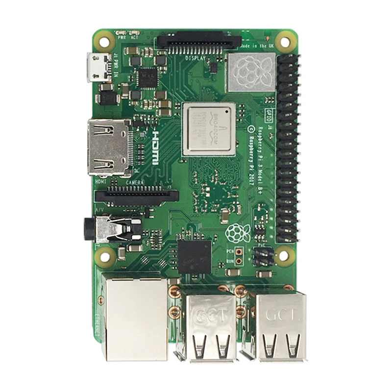 Новый 2018 оригинальный Pi3 B + Raspberry Pi 3 Model плюс плата 1 ГБ ОЗУ LPDDR2 четырехъядерный Wifi
