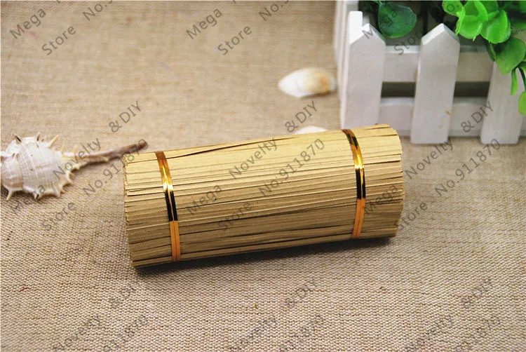 Бесплатная доставка 1000 шт./пакет 12 см блестящие металлические плетеные Галстуки