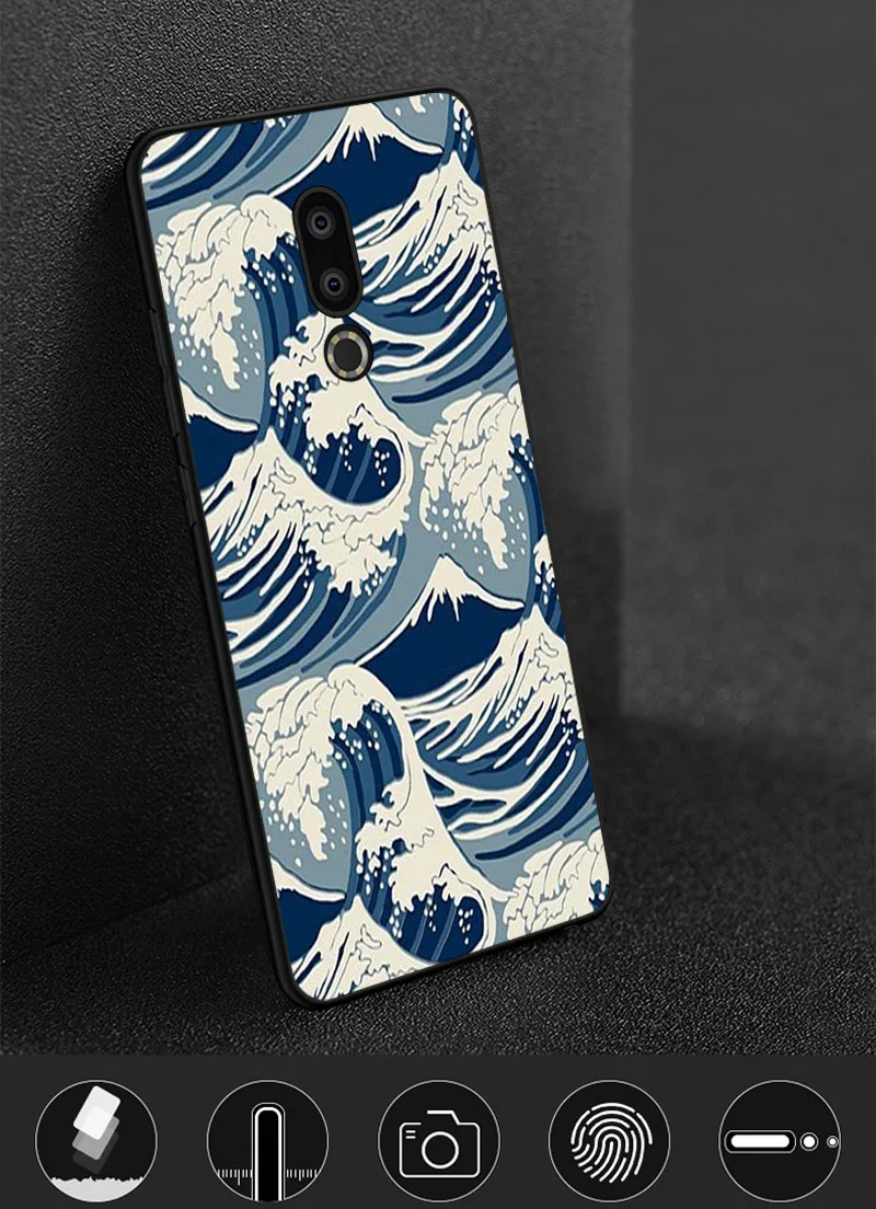 Phone Case For OPPO Reno z 10X redlme X 3 Pro R11 R17 F5 F7 F11 A5 A3S A7 A73 A75 AX5S Black Soft Silicone cover case |
