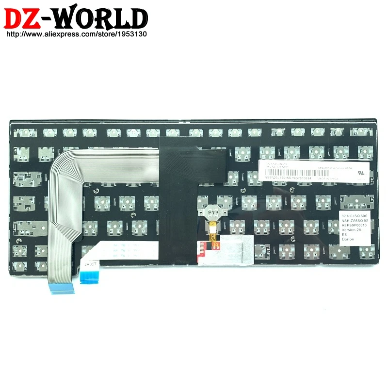 Лас-ES испанская клавиатура для ноутбука для lenovo Thinkpad 13 2nd Gen2 S2 T460S T470S Teclado 01EN651 01EN610 SN20L82016