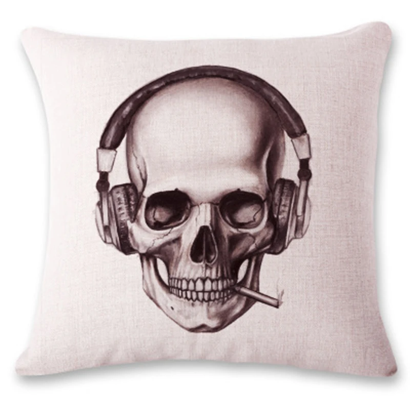 2019 Европейская мода простая наволочка для девушек клоун Халк из хлопка и льна