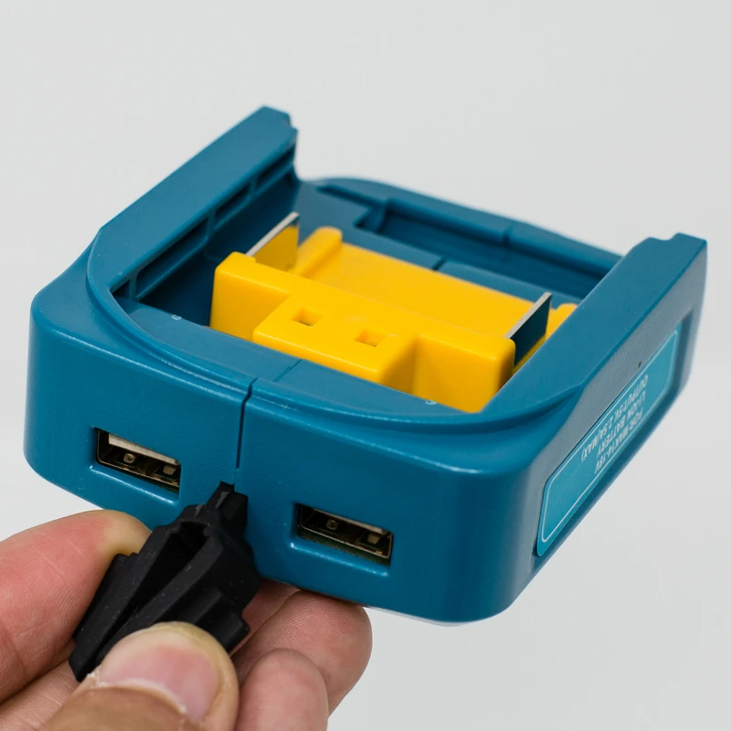 Сменный адаптер с USB для Makita 14 4 V 18V электроинструменты совместимы литий ионным