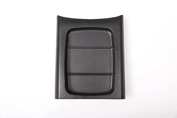 Carbon Fiber Накладка из настоящего углеродного волокна для салона заднего ряда для Mercedes Benz E Class W213 Аксессуары для автомобилей - Название цвета: Carbon Fiber