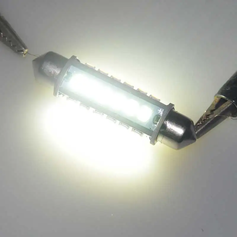 2x автомобильный гирлянда 44 мм 42 39 36 32 SMD светодиодный светильник лампы авто