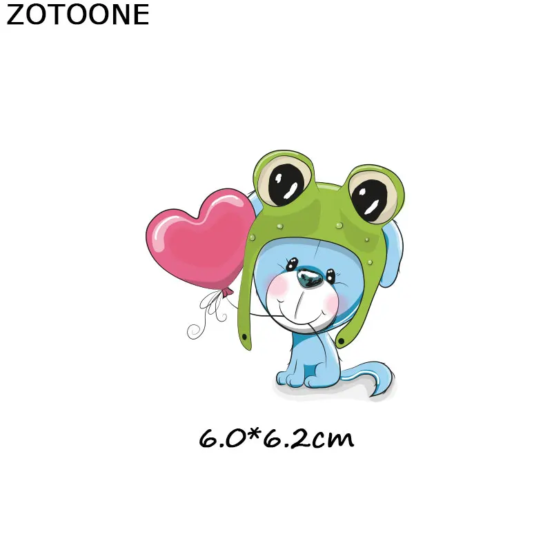 ZOTOONE нашивки в полоску с утюгом на одежде, самодельные нашивки для собак, нашивки с теплопередачей для одежды для футболок, наклейки для девочек I - Цвет: 1003