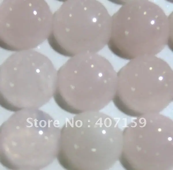 4 мм круглый розовый кварц кабошон драгоценный камень ювелирные бусы для колец