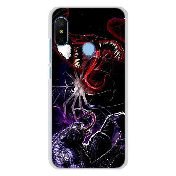 05 Чехол для телефона Venom MARVEL s для Xiao mi Red mi Note 7 5 6Pro 4X5 5A 6A mi A1 A2 8 Lite жесткий чехол-накладка - Цвет: 05