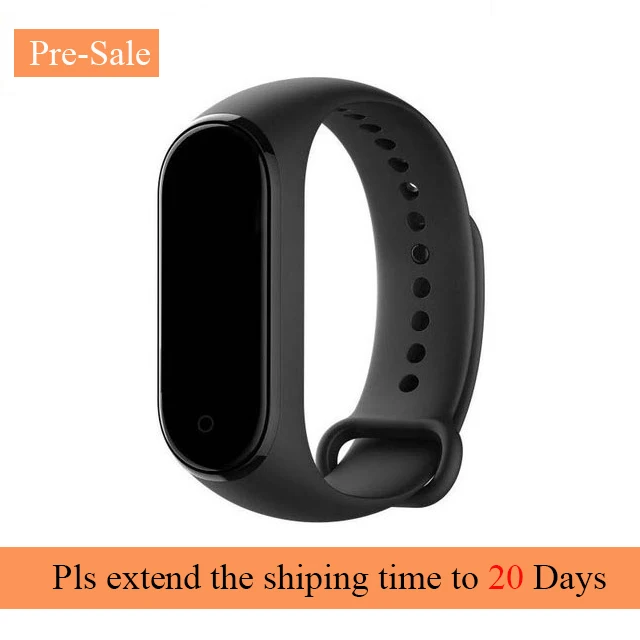 Standard Version Xiaomi mi-браслет 4 Smart mi Band 4, браслет, пульсометр для фитнеса, 135 мА/ч, OLed экран, Bluetooth 5,0, Xiaomi mi, jia band 4 - Цвет: Standard Version