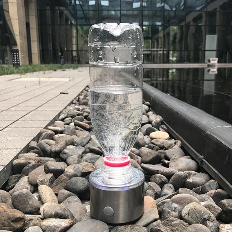 USB Перезаряжаемый генератор водородной воды PEM Щелочная бутылка ионизатор 380 мл и