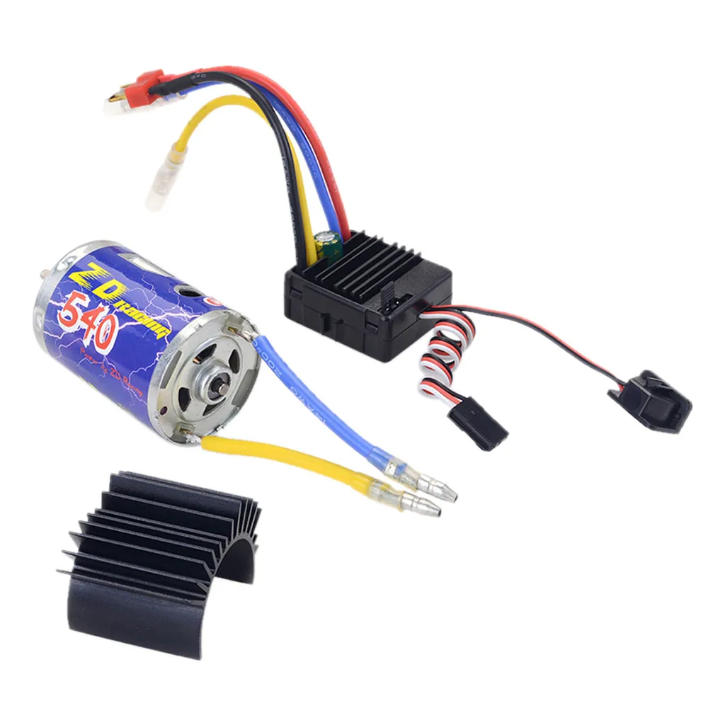 ZD Racing 540 Brushed Motor + 45A ESC w/Radiator for 1/10 RC Crawler Car Parts Accessories Toys Children A611 | Игрушки и хобби