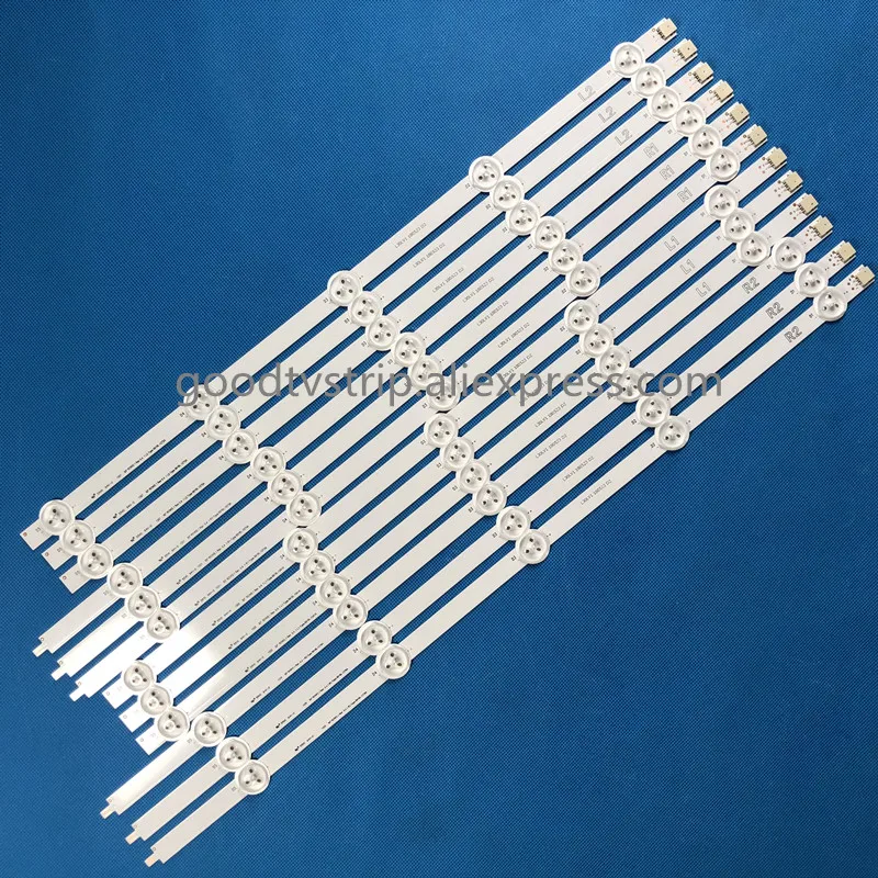 

LED strip For 50LN5200 50L1350U E500i-A0 50L4300U TC-L50B6B 50L4353D LC500DUE SF R2 U2 50LA620S 50LN570V 50LN5100 6637L-0021A