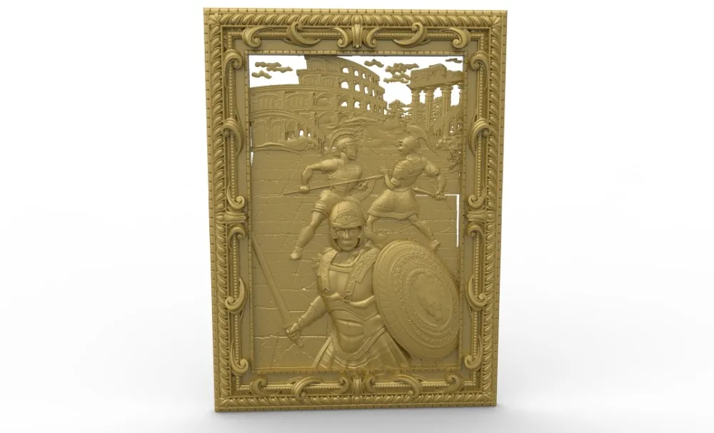 

war 3D model relief STL model for CNC Router carving engraving artcam type3 aspire M389