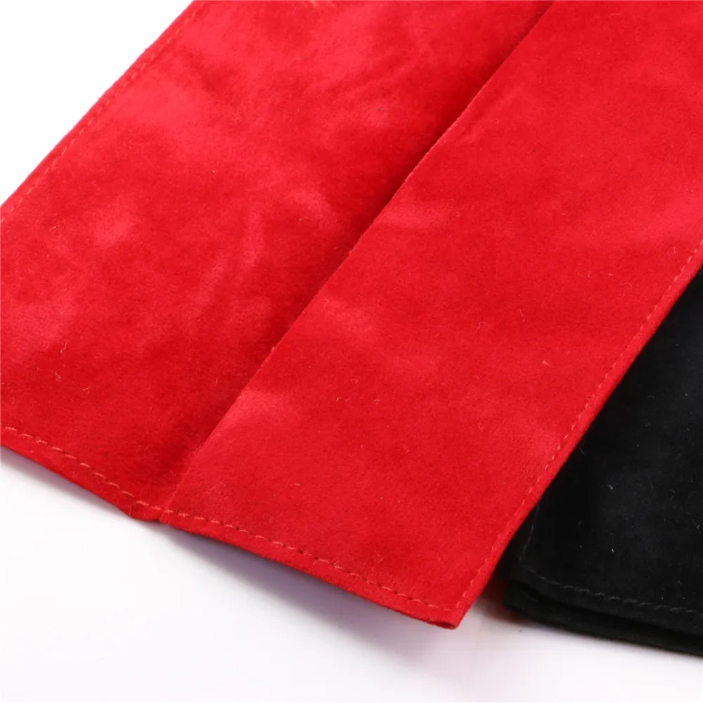 

Portable Soft Velvet Watch Pouches 19.5*5cm Bracelet Necklace Jewelry Storage Case Packaging Gift Bags No Button - Y190