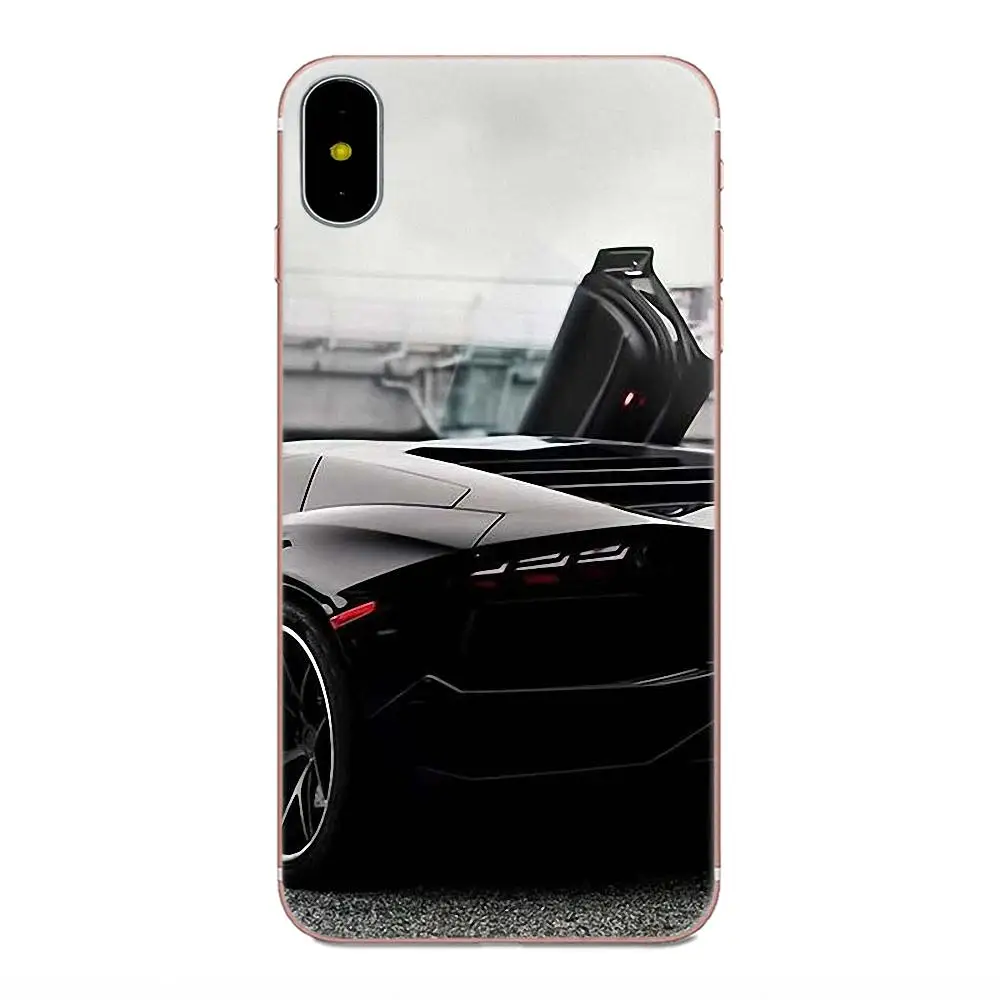 Супер Спортивная Автомобильная Мягкая коробка для звонков Apple iPhone 4 4S 5 5C 5S SE 6 6S 7 8