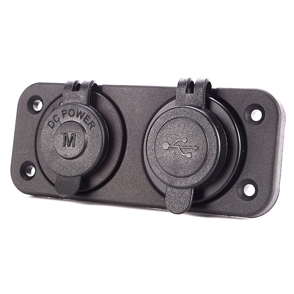 Стандарт ЕС 12 В 24 в 240 Вт Лодка RV мотоцикл прикуриватель розетка адаптер питания