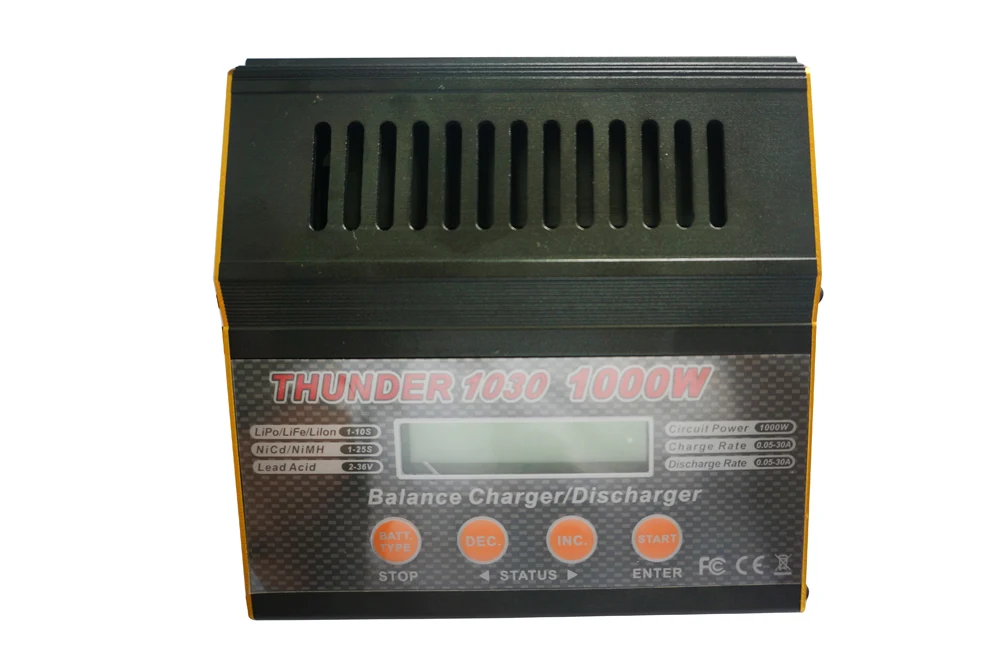 Тандер 1030 баланс lipo зарядное устройство 1 10 S 1000 W 30A многофункциональное RC батарея