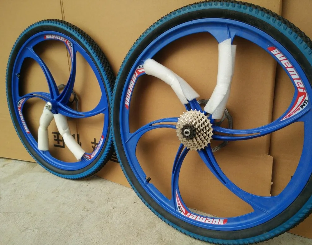 4 вида цветов MTB колеса 26er Сталь спиц 26er 2 подшипника ступицы для 21/24/27/30 скоростей велосипеда дисковый тормоз колеса для iPhone 7/8/9/10 шестерни кассета