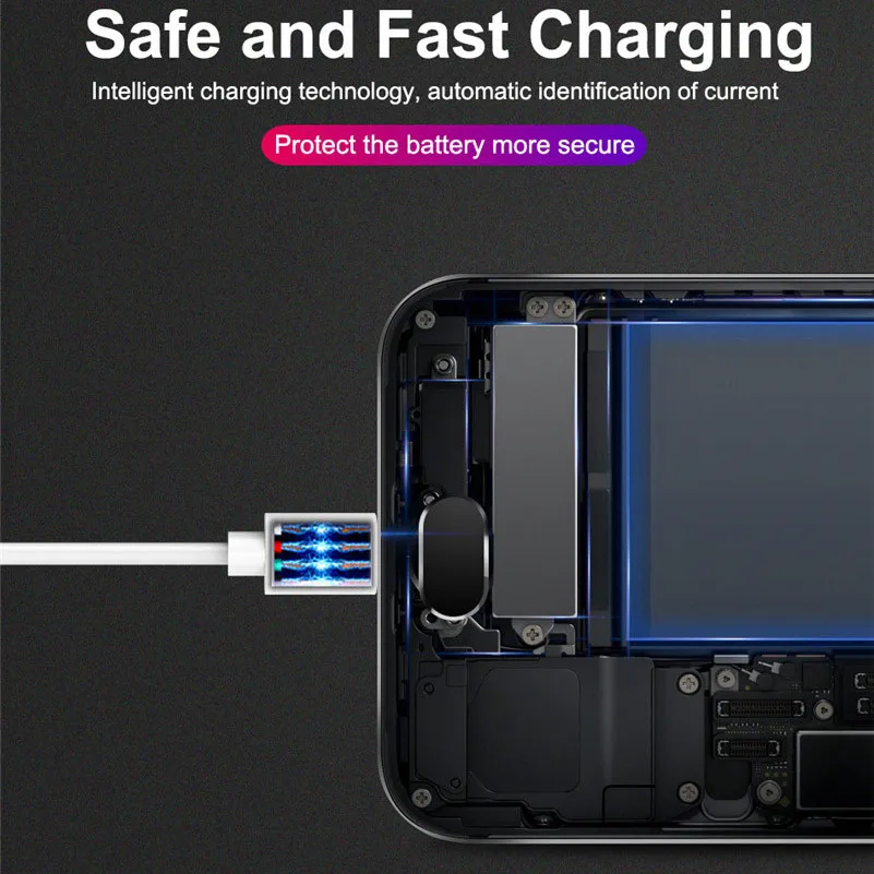 Кабель Micro USB 2 4 А кабель для быстрой зарядки и передачи данных Samsung S7 Edge Xiaomi Huawei