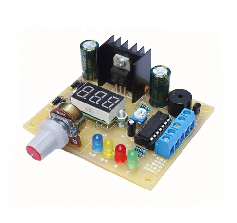 DIY LM317 регулируемый источник питания плата обучения комплект без чехол|diy kit lm317|power
