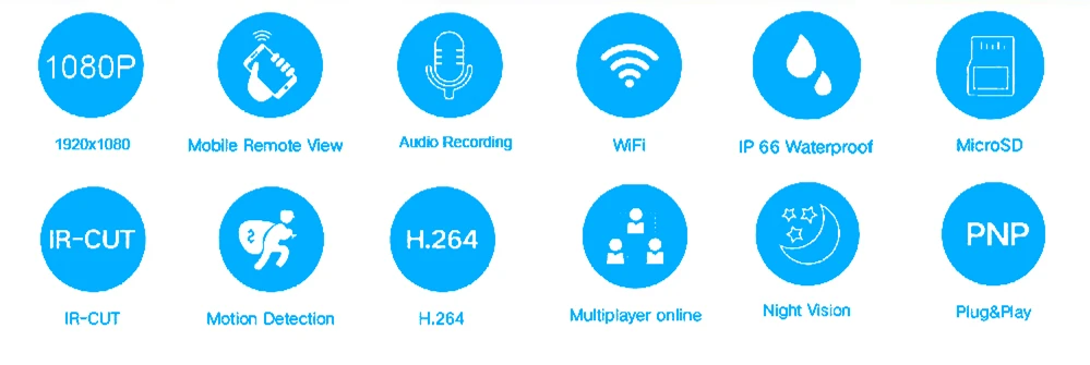 Anpviz 960P HD Беспроводная камера наблюдения наружная 2,8-12 мм 4X зум WiFi PTZ камера Пульт дистанционного управления Встроенный микрофон